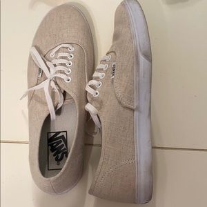beige vans